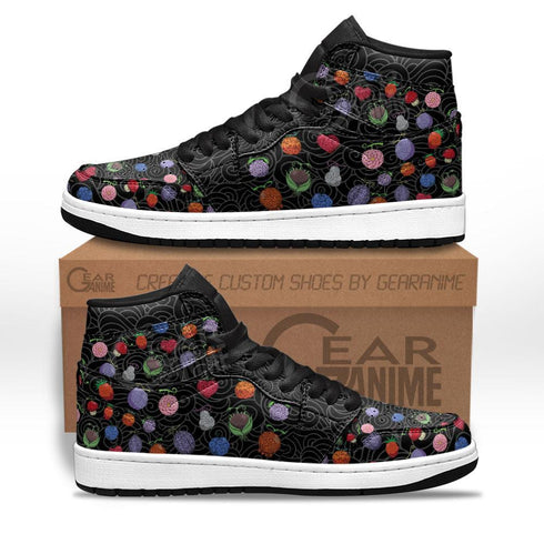 Teufel Früchte Sneakers benutzerdefinierte Anime -Op -Schuhe